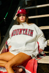 Lake/Mountain Reversible Meckneck - Ash Grey