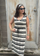 Elan | Millie Crochet Dress - Black