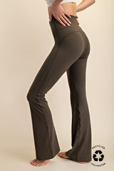 Olly Flared Pants - Olive