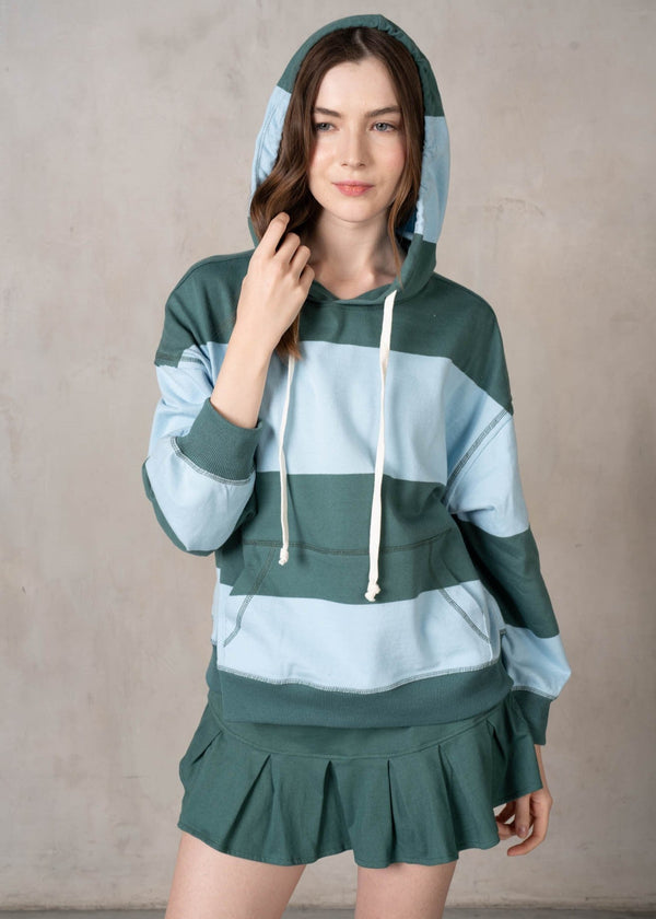 Julia Knit Set - Teal Green/Baby Blue