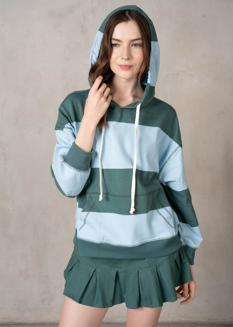 Julia Knit Set - Teal Green/Baby Blue