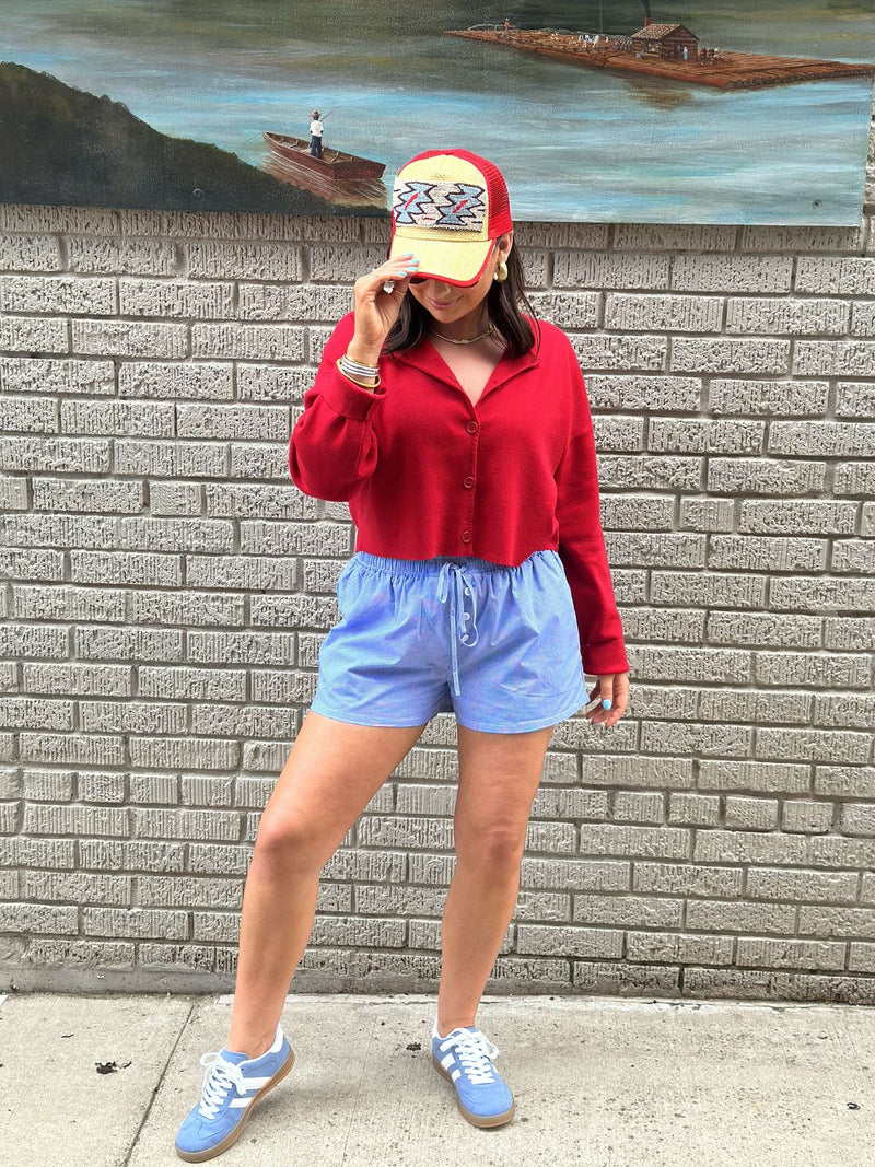 Remi Cardigan - Cherry