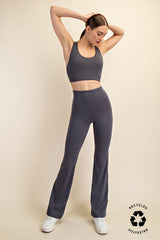 Olly Flared Pants - Titanium