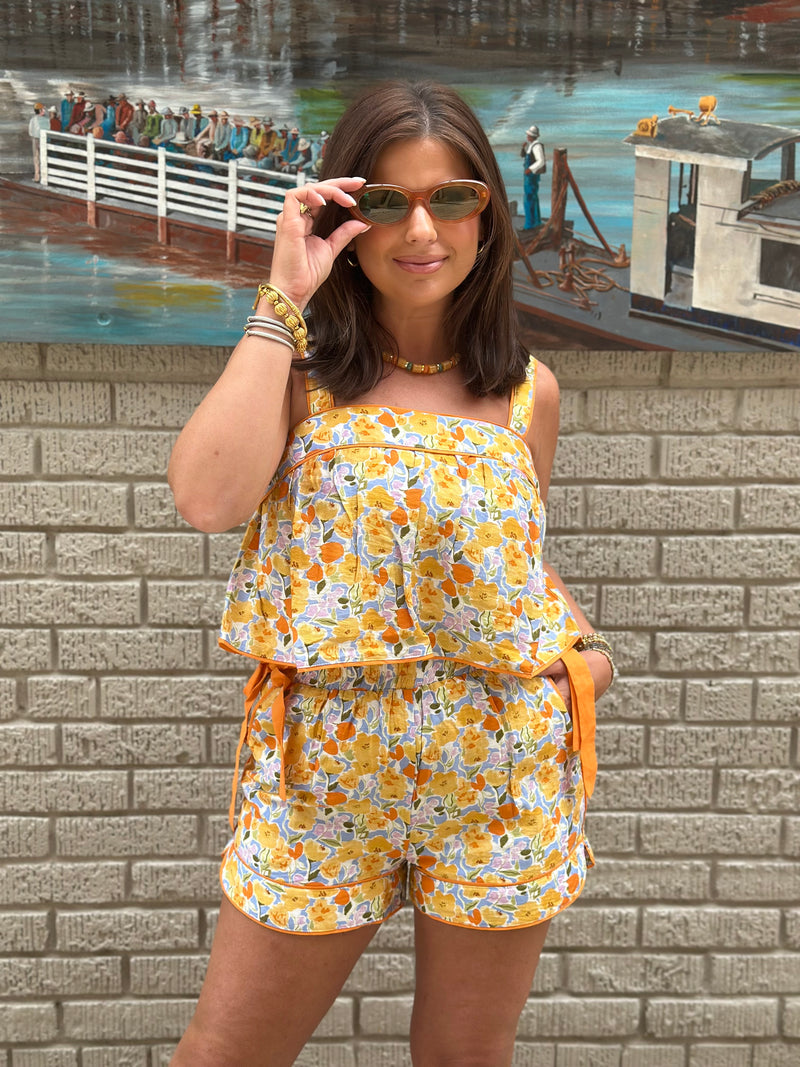 Kersten Floral Set - Orange