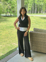 Elan | Annabelle Set - Black/Cream