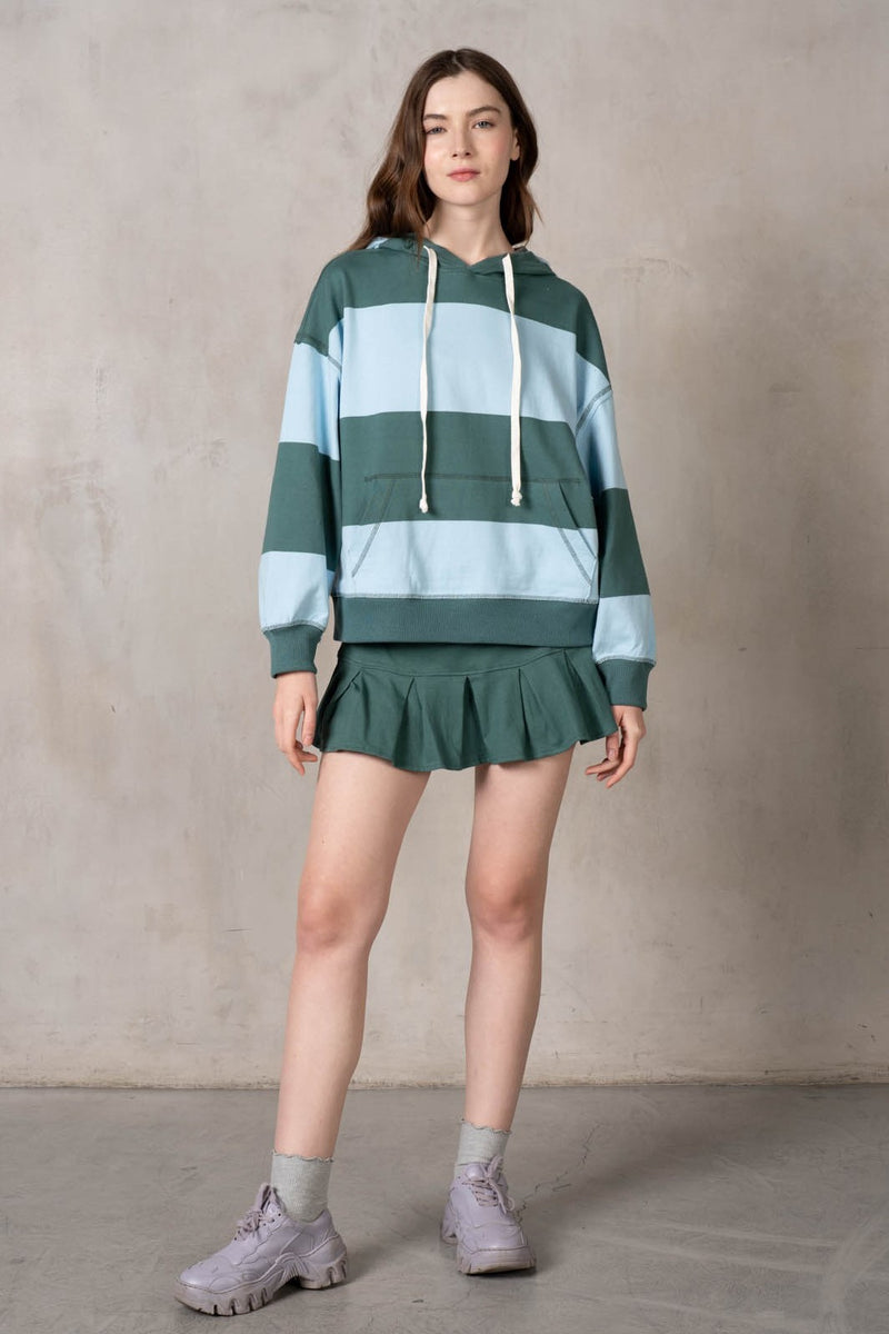 Julia Knit Set - Teal Green/Baby Blue