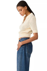 Steve Madden | Lark Sweater Top - Cream