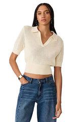 Steve Madden | Lark Sweater Top - Cream
