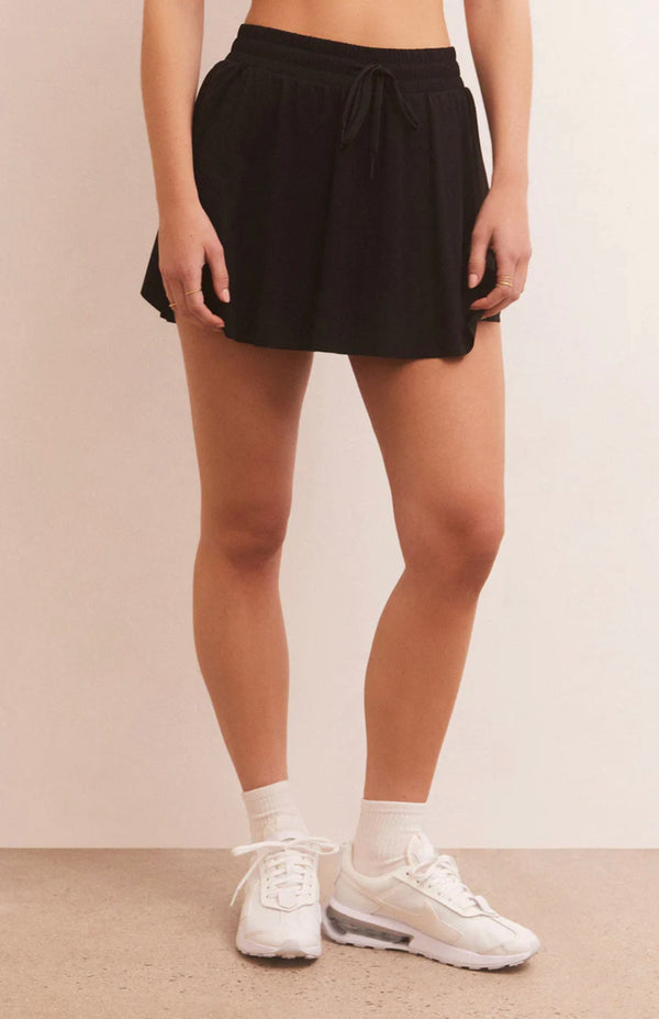 Z Supply: Match Point Skirt - Black