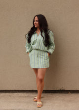 Rumi Stripe Set - Green