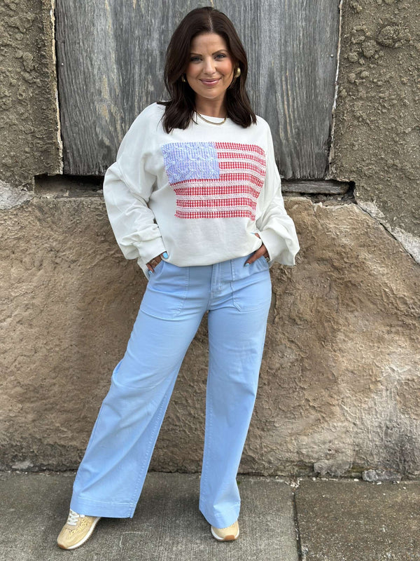 Girly Americana Sweatshirt