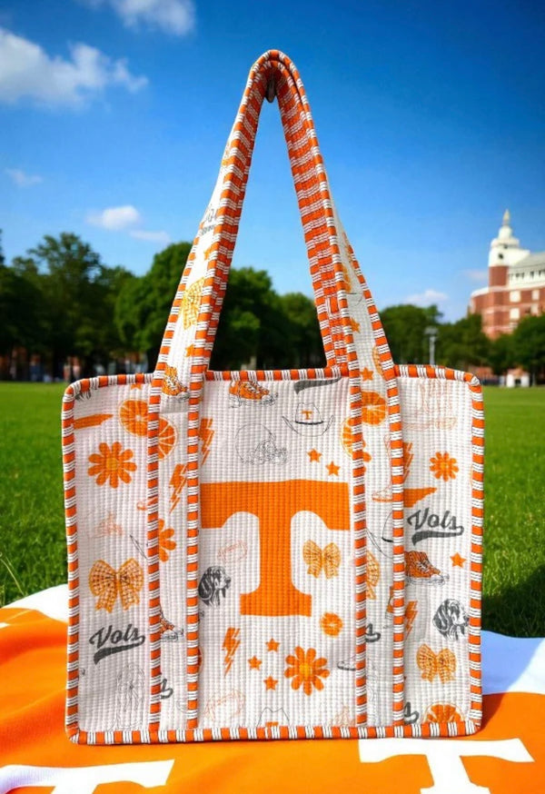 PRE ORDER: TN Vols Quilted Tote