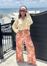 Z Supply | Dante Barra Tropic Pant - Sunset Pink