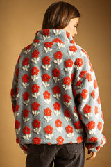 Flower Power Sherpa Jacket