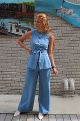 Margot Denim Tailored Vest