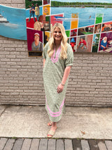 Brea Floral Midi Dress