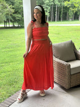 Elan | Rhea Set - Red Coral