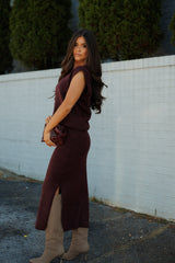 Steve Madden | Remy Midi Skirt - Wine