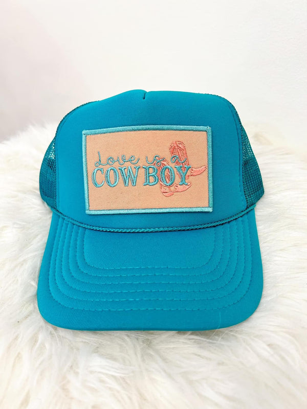 Ivy Lee Custom: Love Is a Cowboy Trucker
