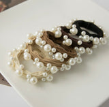 Pearl Hair Ties ( Set of 5 )