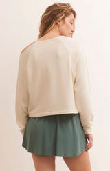 Z Supply: Studio Modal Fleece Sweatshirt - Sandstone