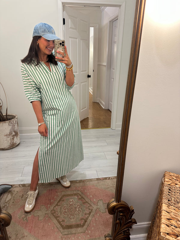 Masters Dress Green/White Stripe