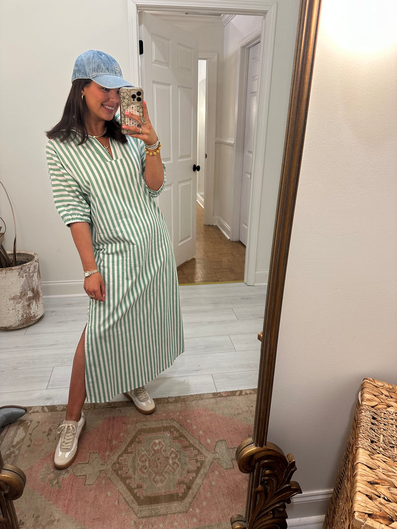 Masters Dress Green/White Stripe