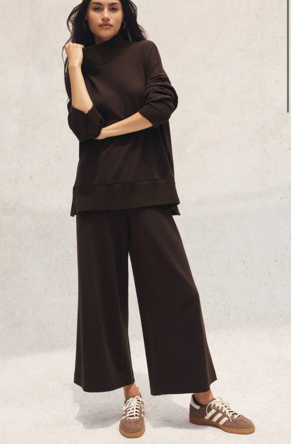 Z Supply | Scout Rib Pant - Chocolate Cherry