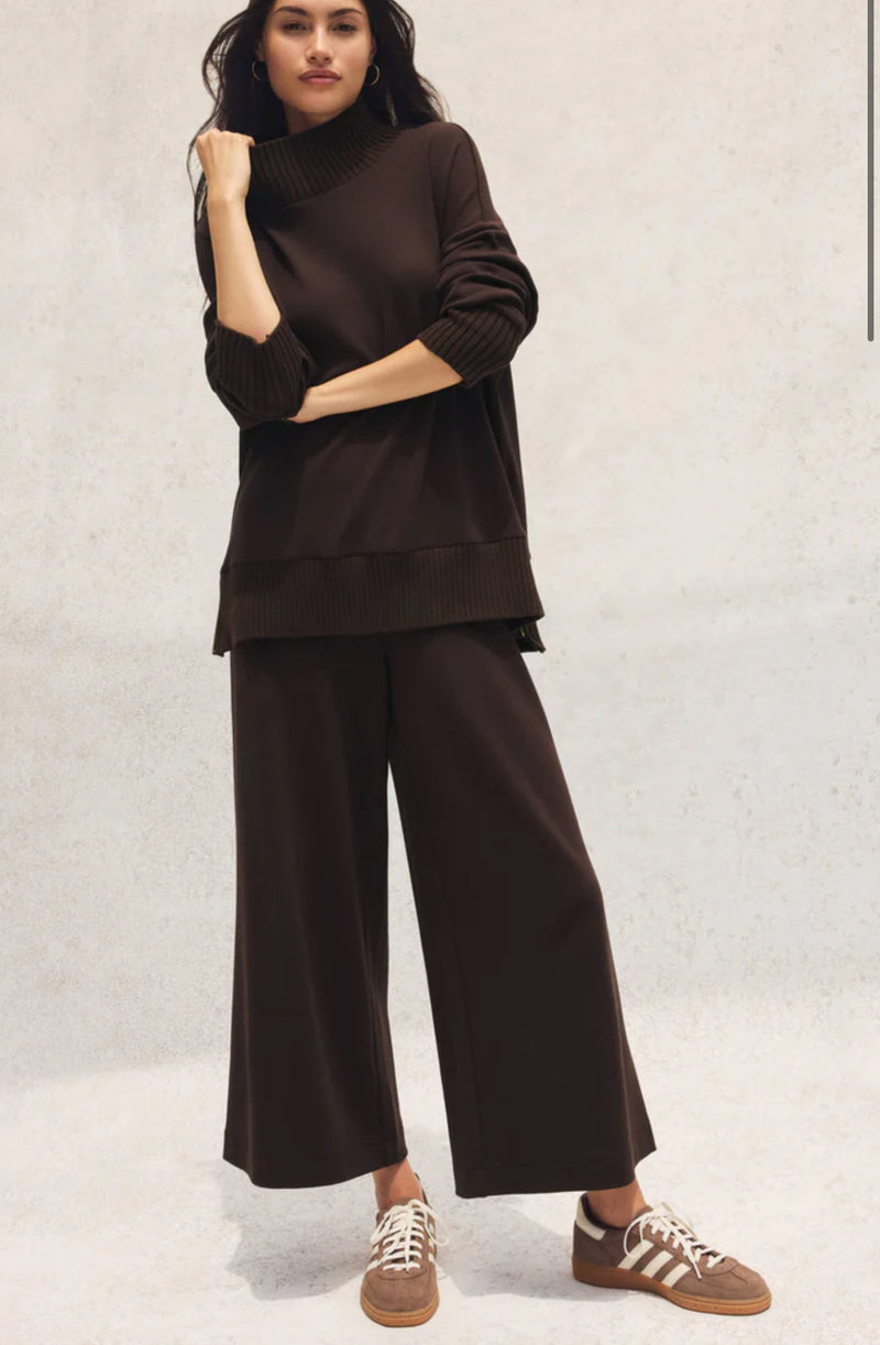 Z Supply | Scout Rib Pant - Chocolate Cherry