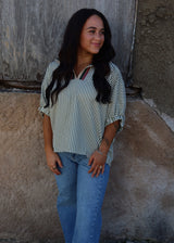 Jennings Blouse - Olive