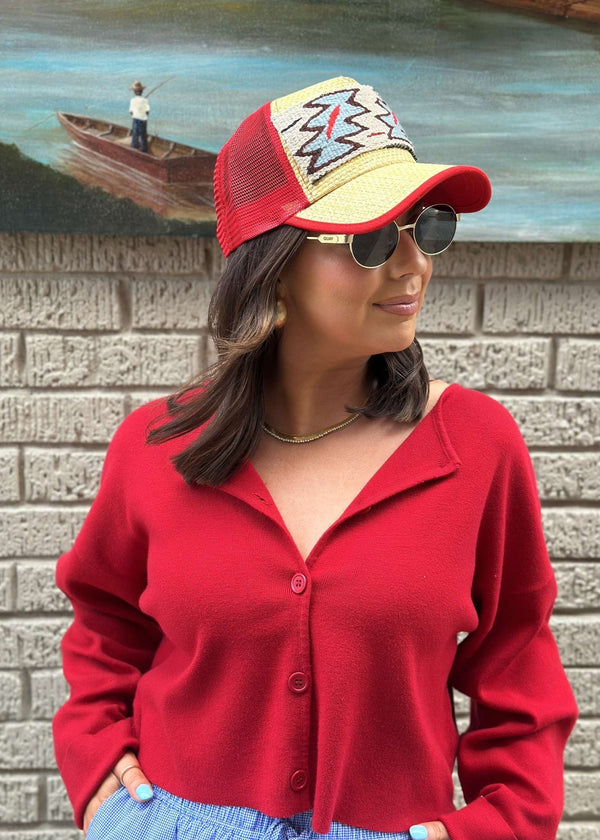 Remi Cardigan - Cherry