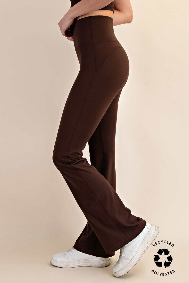 Olly Flared Pants - Espresso
