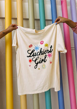 E+E | Luckiest Girl Graphic Tee - Ivory