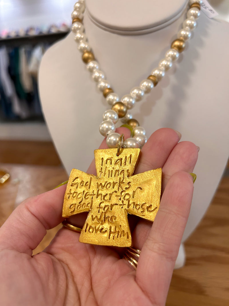 Hidden Truth | Fresh Water Pearls with Pearl Anna Cross