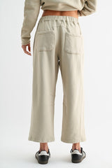 Malibu Barrel Pants Light Grey