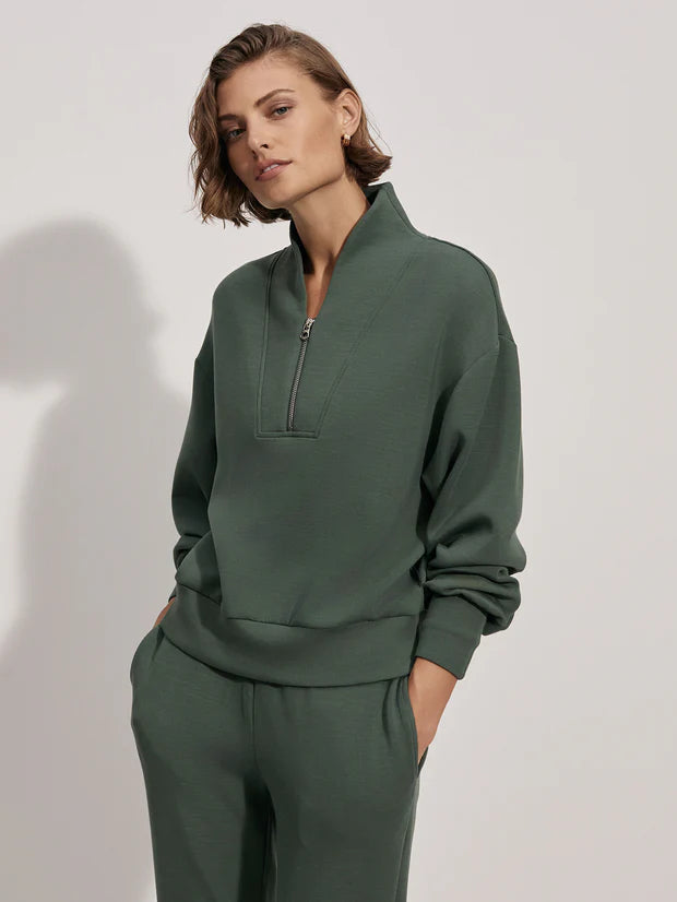 Varley Davidson Sweat | Cilantro