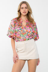 Springs Calling Puff Sleeve Top