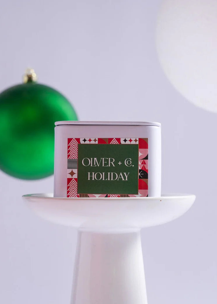 Oliver + Co | Travel Companion Candle - Holiday Scent
