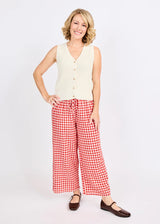 Apple Butter Pants - Red Gingham