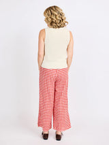 Apple Butter Pants - Red Gingham
