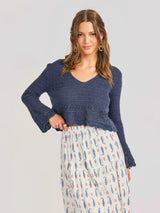 Calico Pullover - Navy