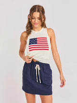 American Spirit Sweater Tank - Ivory