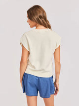 American Dream Flag Sweater - Ivory