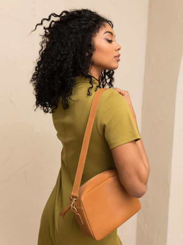 ABLE: Aurora Crossbody Cognac