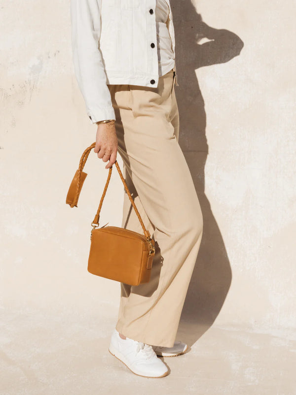 ABLE: Aurora Crossbody Cognac