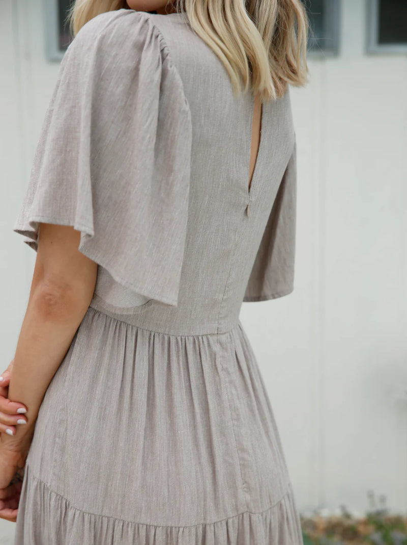 Able: Aurora Maxi Dress Flax