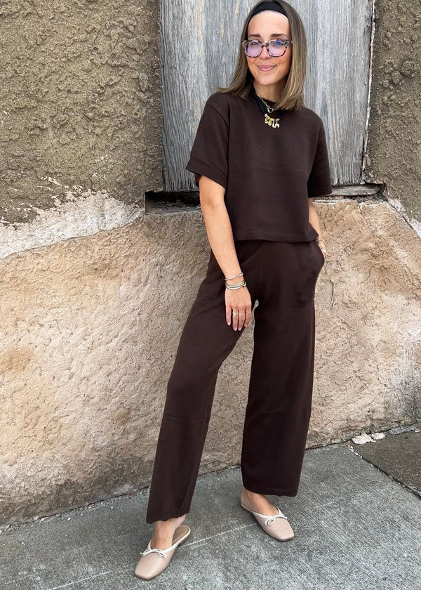 Steve Madden | Kori Sweater Pant - Dark Espresso