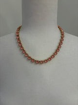 TOVA Oakland Necklace- Matte Baby Pink