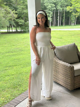 Elan | Emerald Jumper - White