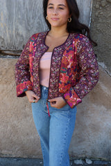 Love the Label | Pippa Quilted Jacket - Pippa's Symphony Red